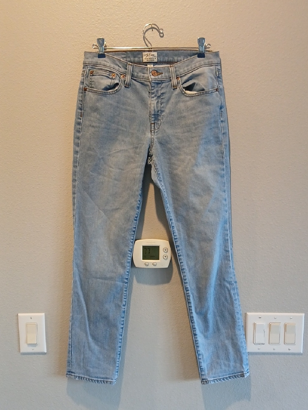 J. Crew Light Wash Straight Leg Jeans